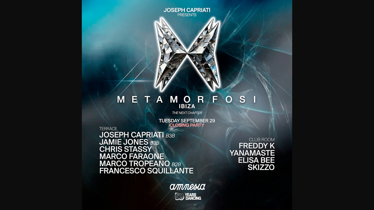 Metamorfosi Closing Party