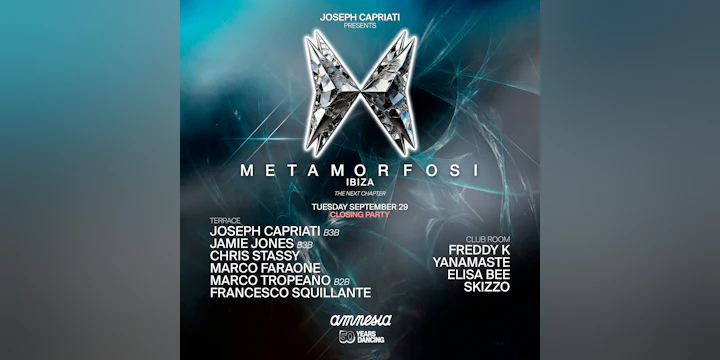 Metamorfosi Closing Party