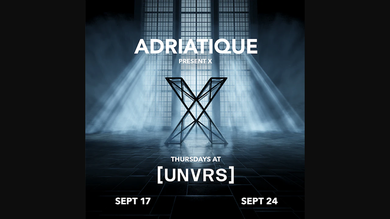 Adriatique presents X