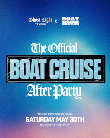 Boston Boat Party / Booze Cruise