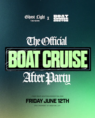 Boston Boat Party / Booze Cruise