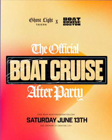 Boston Boat Party / Booze Cruise