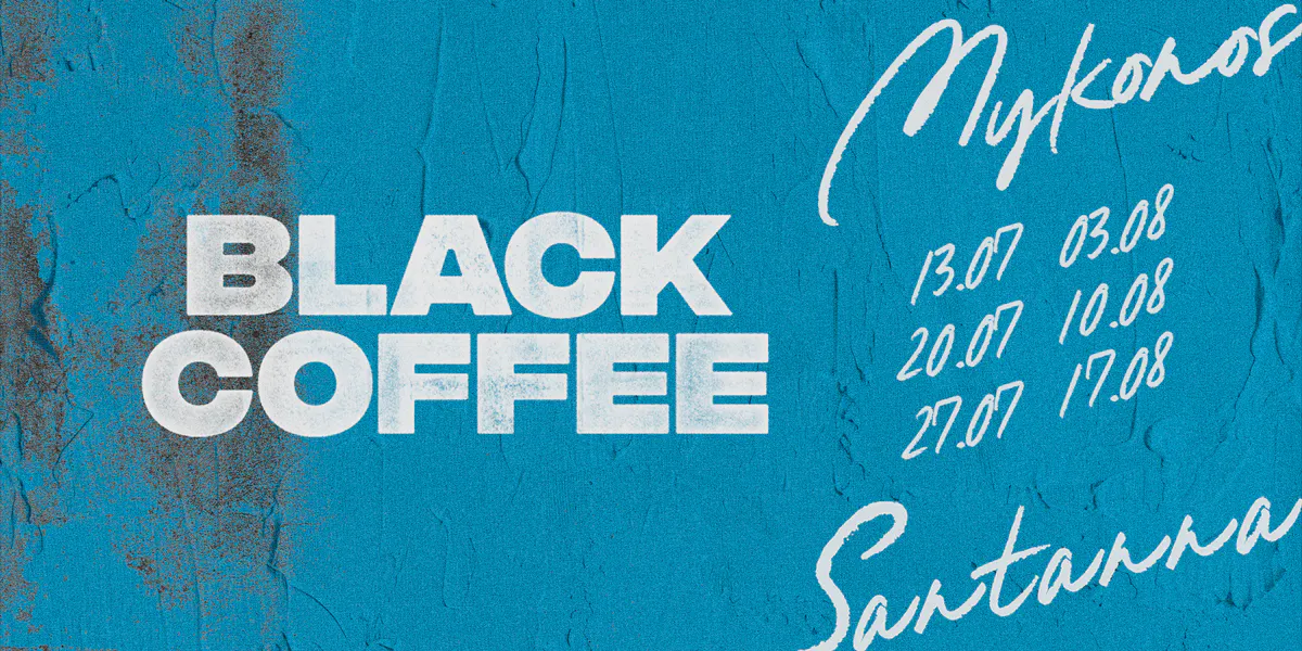 Black Coffee - the 2026 Residency at Santanna