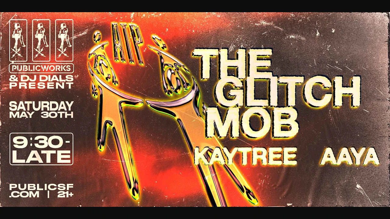 The Glitch Mob presented by PW and DJ Dials