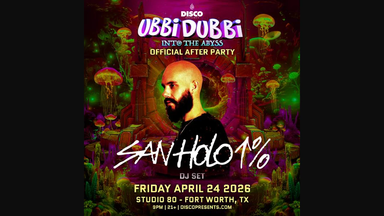 Ubbi Dubbi After-party: San Holo - Dfw
