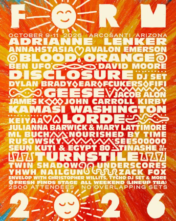 Form Arcosanti Festival