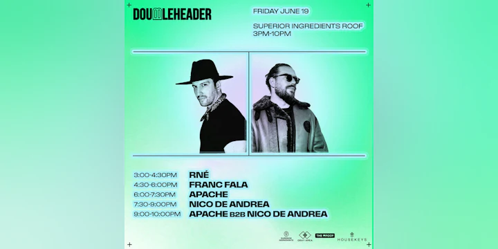 DOUBLEHEADER: Apache x Nico de Andrea