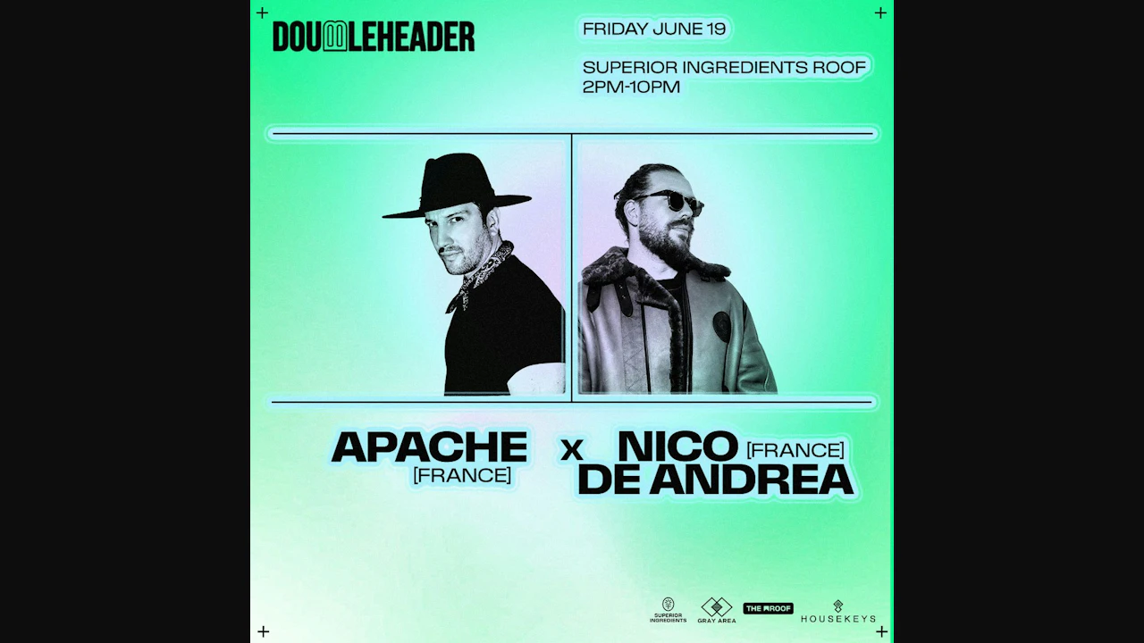 DOUBLEHEADER: Apache x Nico de Andrea