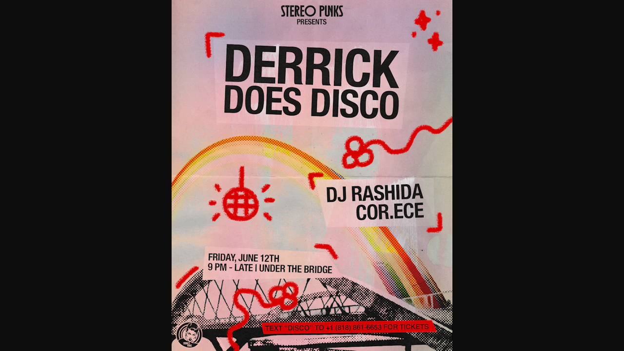 Stereo Punks presents Derrick Does Disco (Derrick Carter)