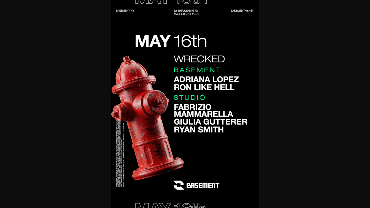 WRECKED: Adriana Lopez / Fabrizio Mammarella / Giulia Gutterer / Ryan Smith / Ron Like Hell