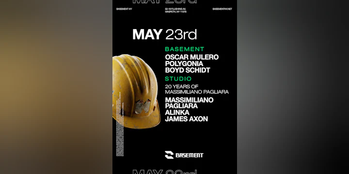 Oscar Mulero / Polygonia / Boyd Schidt / Massimiliano Pagliara / Alinka / James Axon