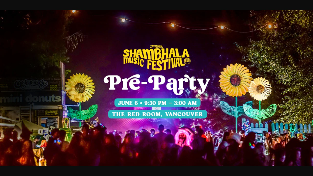 Official Shambhala Pre-Party Vancouver 2026