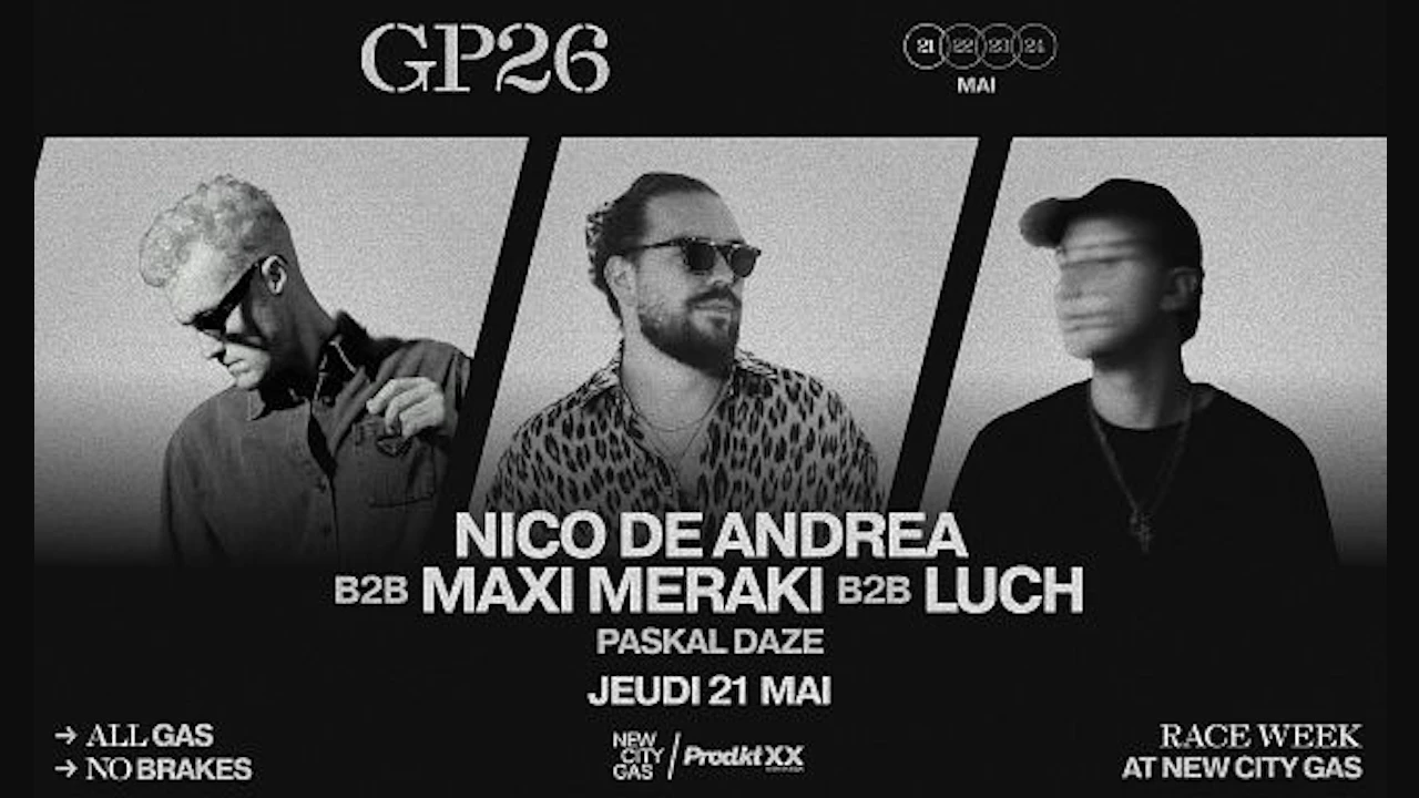 Nico De Andrea b2b Maxi Meraki b2b Luch