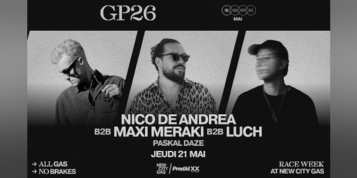 Nico De Andrea b2b Maxi Meraki b2b Luch