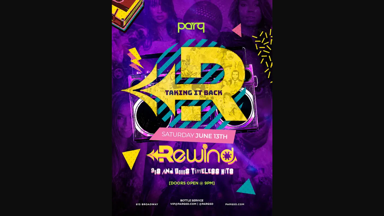 Parq Saturdays Y2K & Hip Hop Party