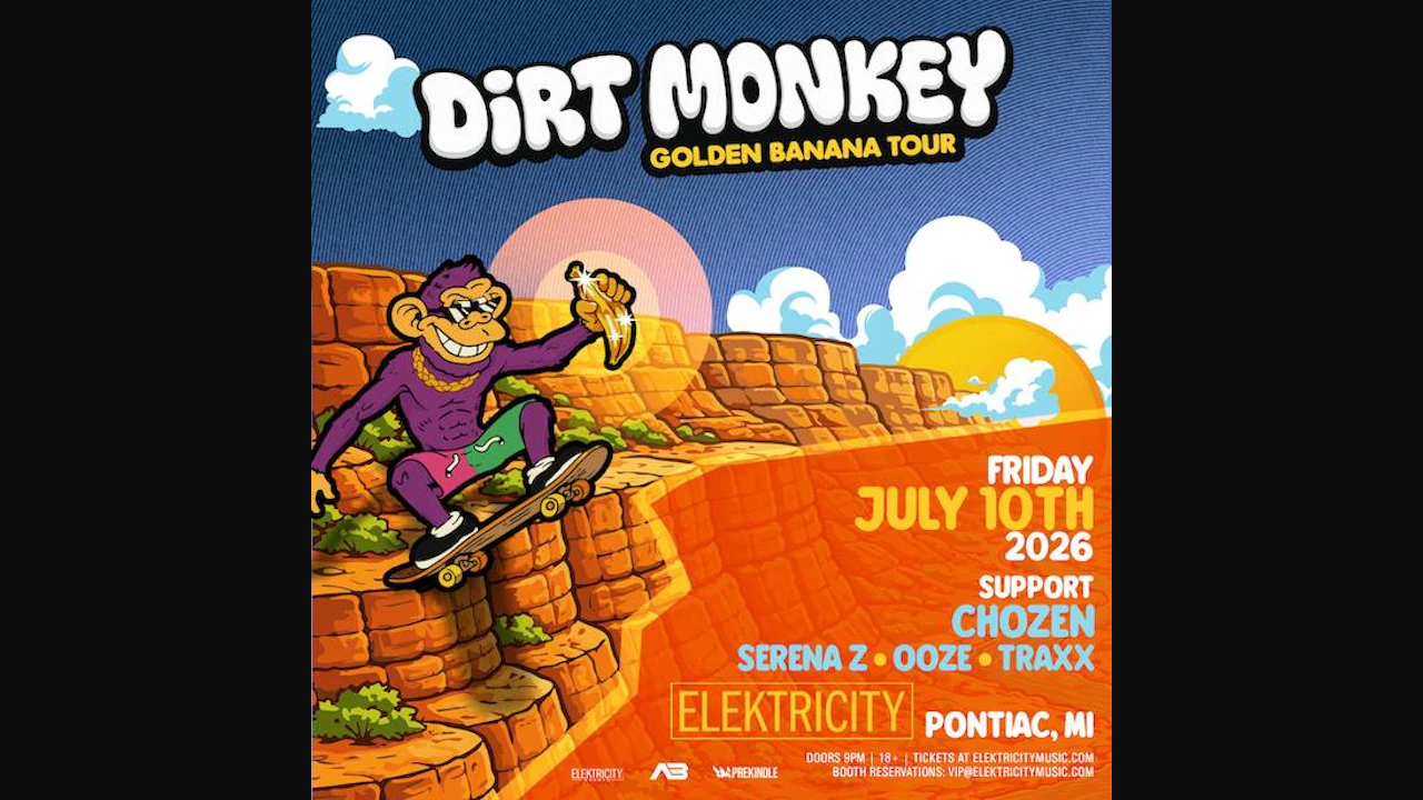 Dirt Monkey: Golden Banana Tour