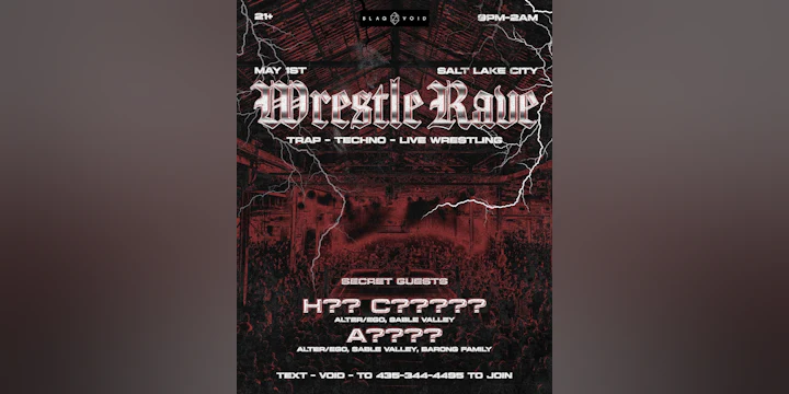Blaq Void Wrestle Rave