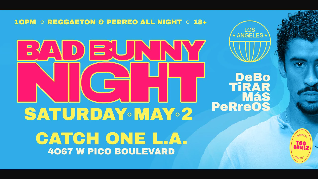 Reggaeton & Hip-hop Party @ Catch One Los Angeles