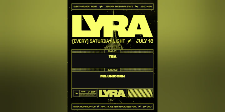 Lyra Rooftop Party