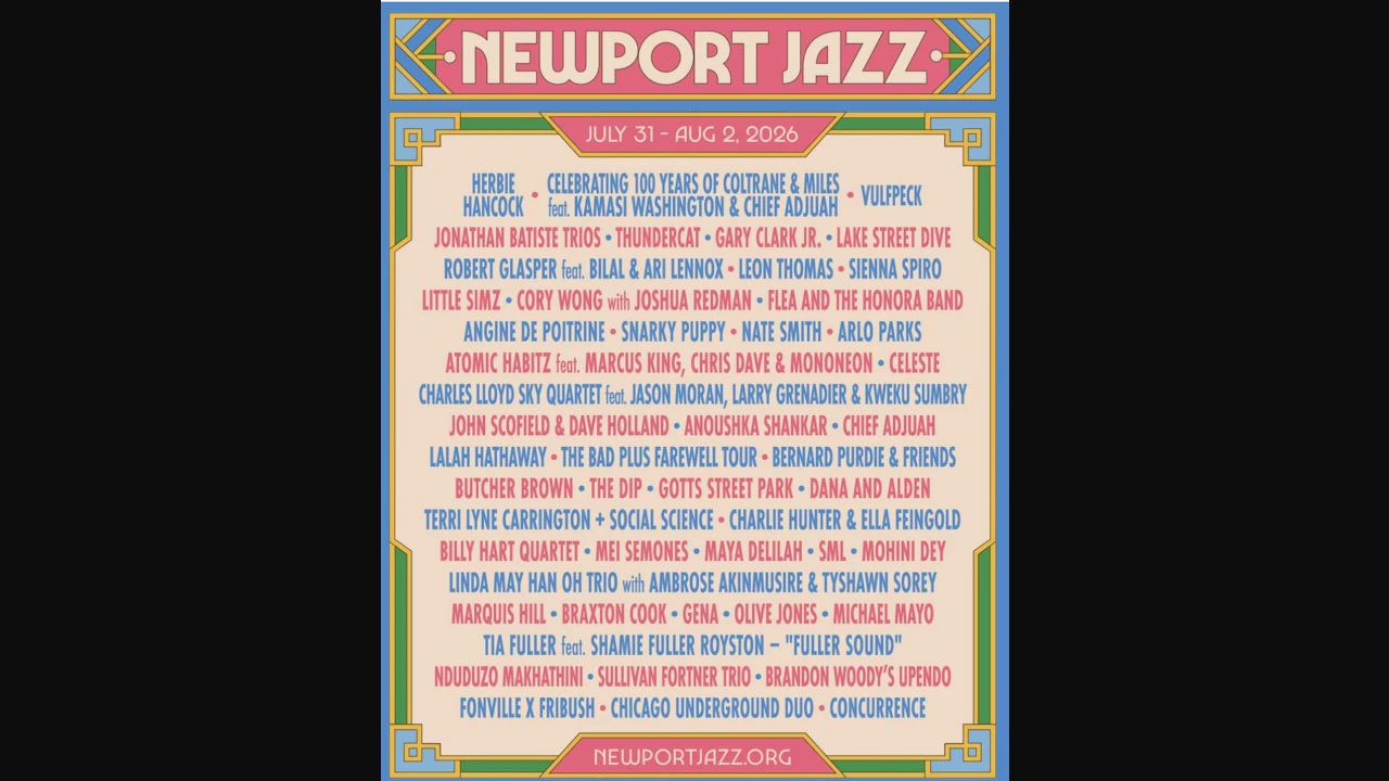 Newport Jazz 3-Day General Admission