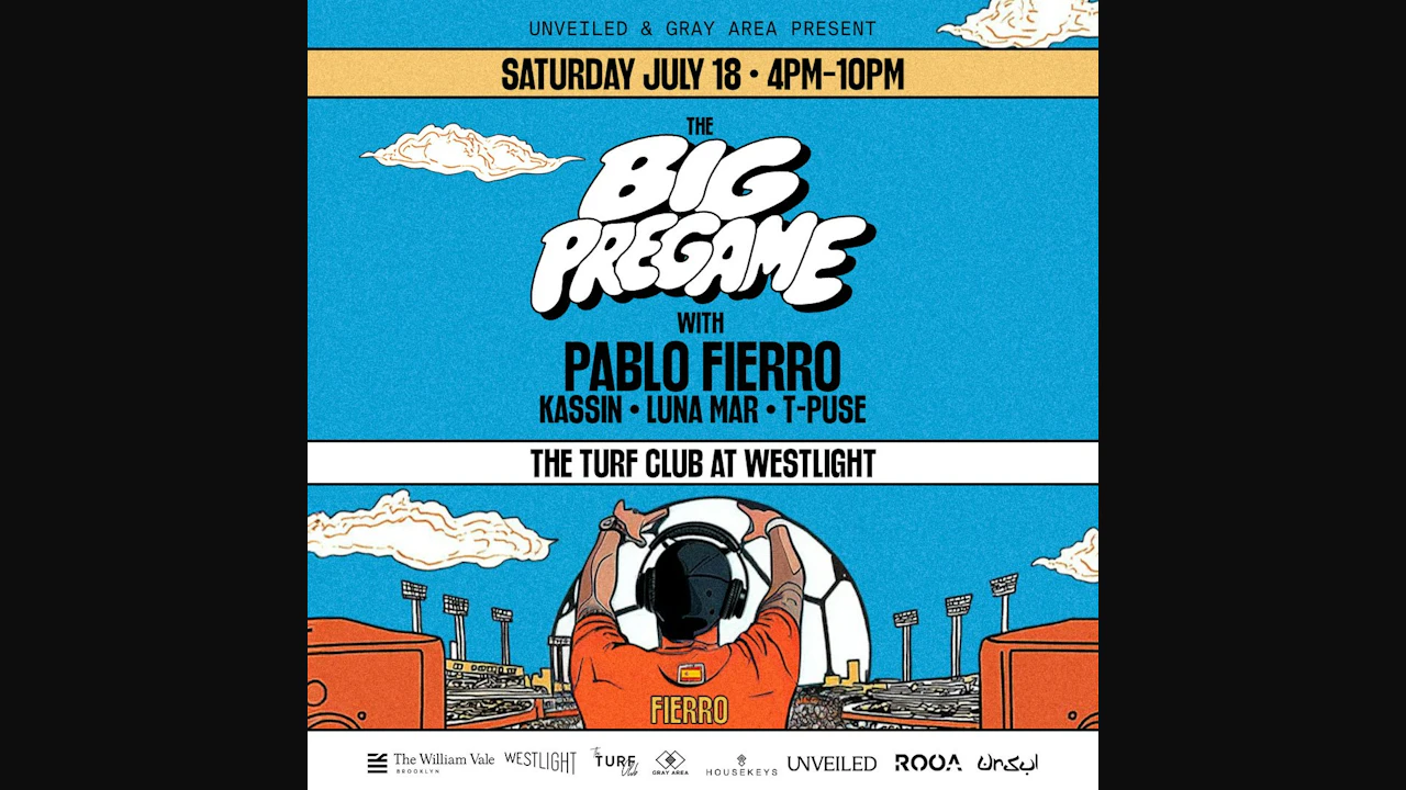 The Big Pregame with Pablo Fierro *Open Air*