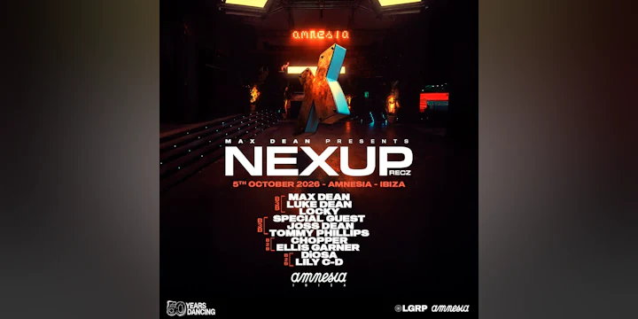 Max Dean presents NEXUP Ibiza