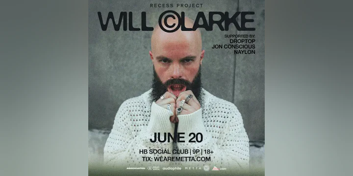 Will Clarke at HB Social Club