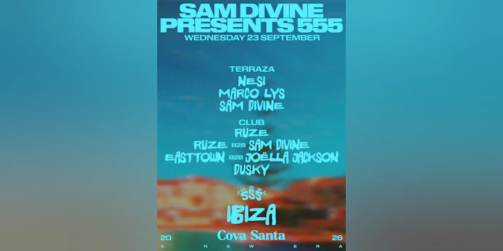 Sam Divine presents 555