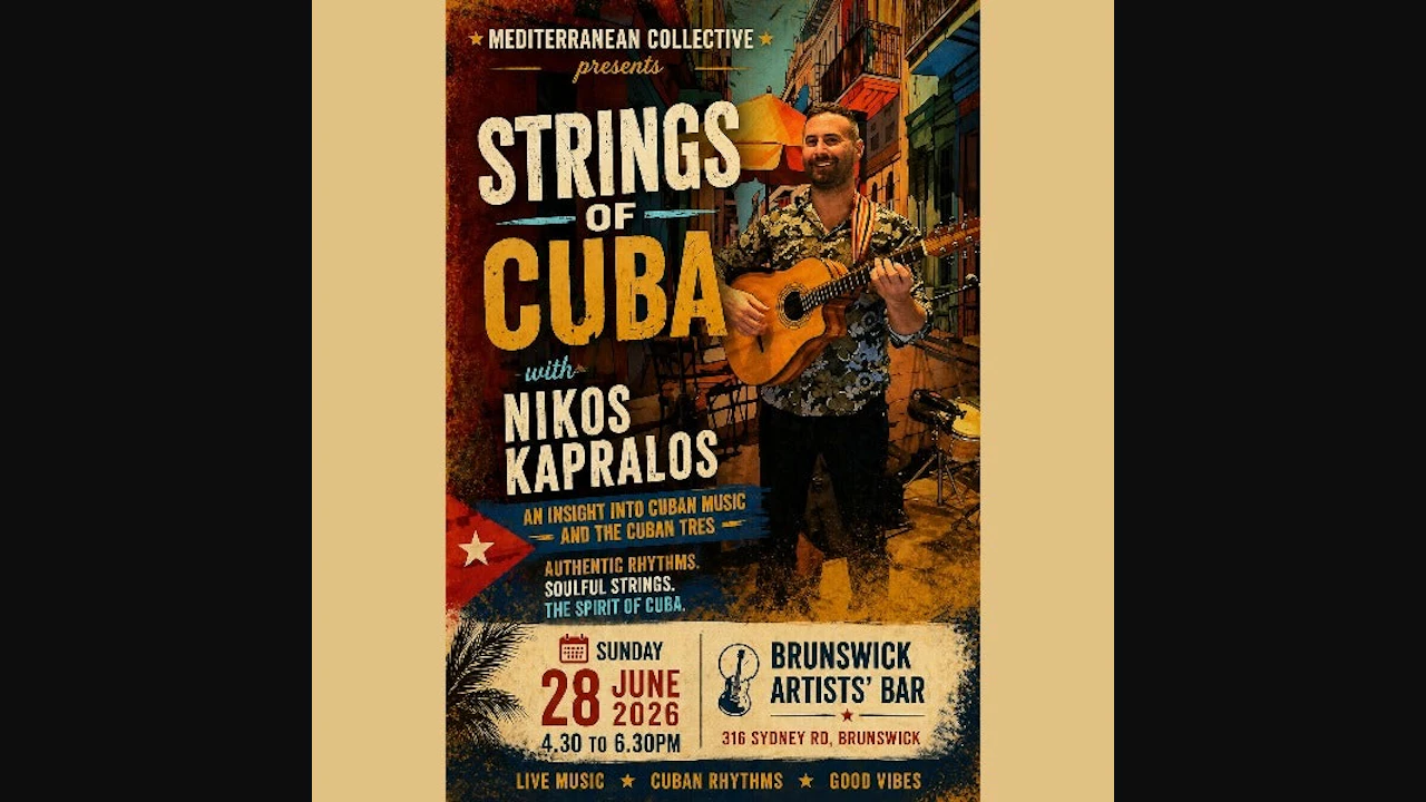Mediterranian Collective Presents: Strings of Cuba, with Nikos Kapralos