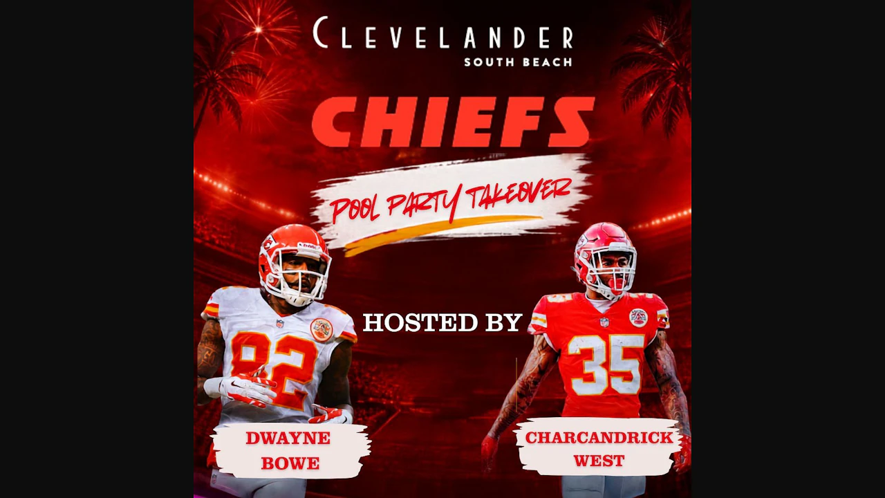 Kansas City Chiefs Takeover Pool Party 09/26