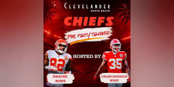 Kansas City Chiefs Takeover Pool Party 09/26