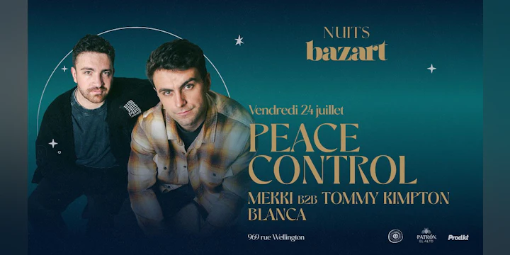 Peace Control, Mekki b2b Tommy Kimpton, Blanca