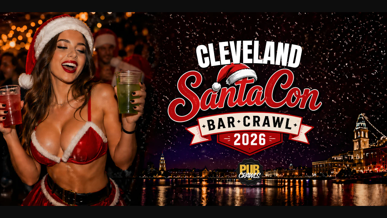 Cleveland SantaCon Bar Crawl 2026