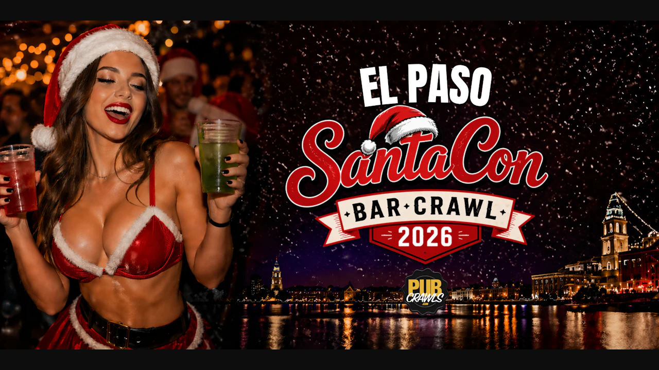 El Paso SantaCon Bar Crawl 2026