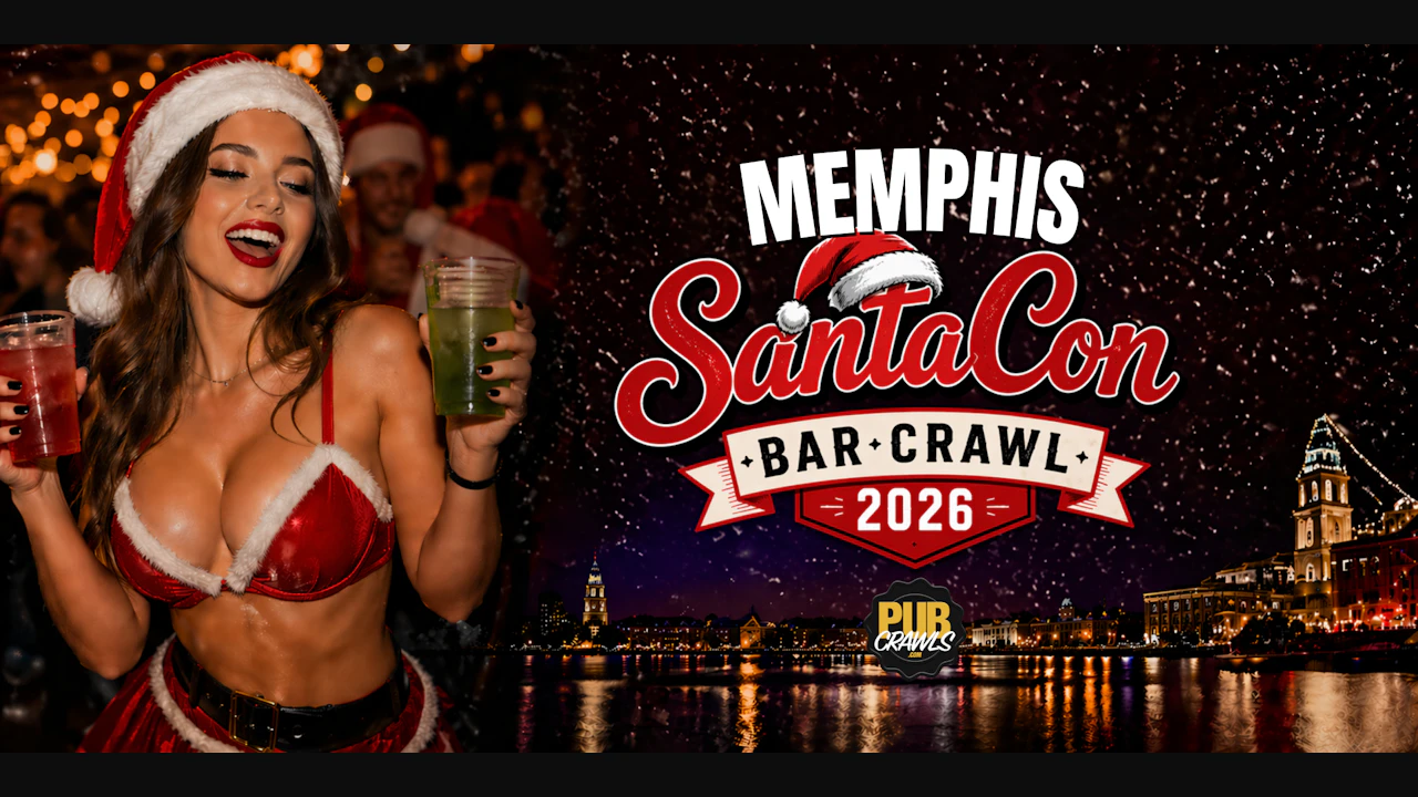 Memphis SantaCon Bar Crawl 2026