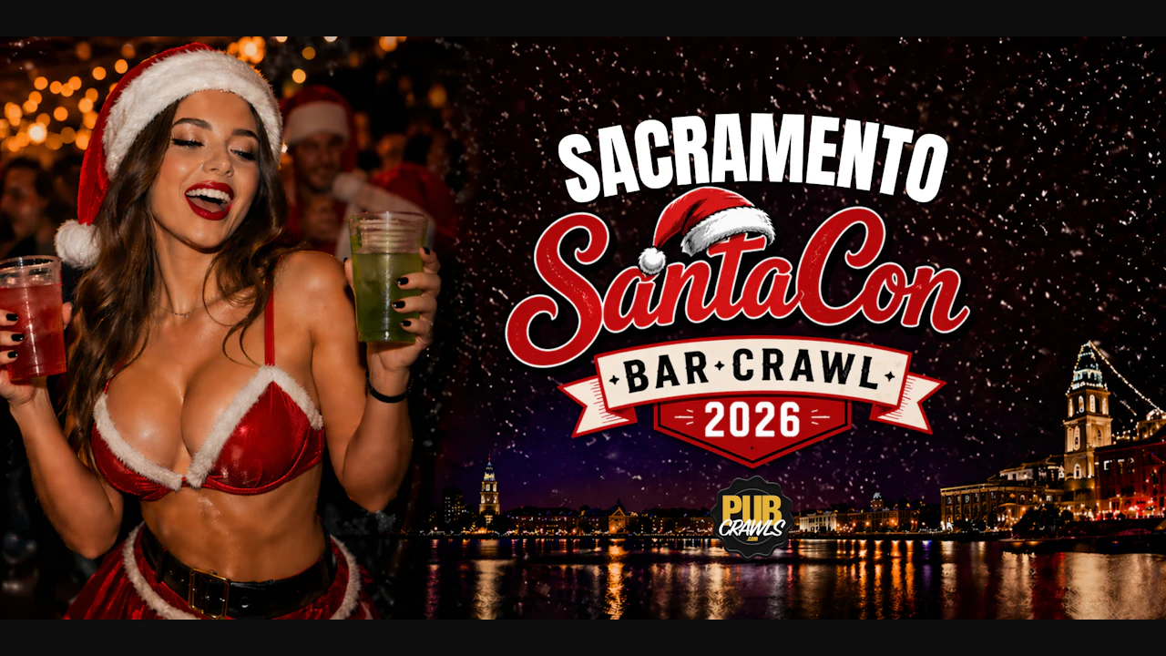 Sacramento SantaCon Bar Crawl 2026