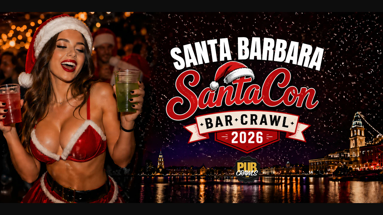Santa Barbara SantaCon Bar Crawl 2026