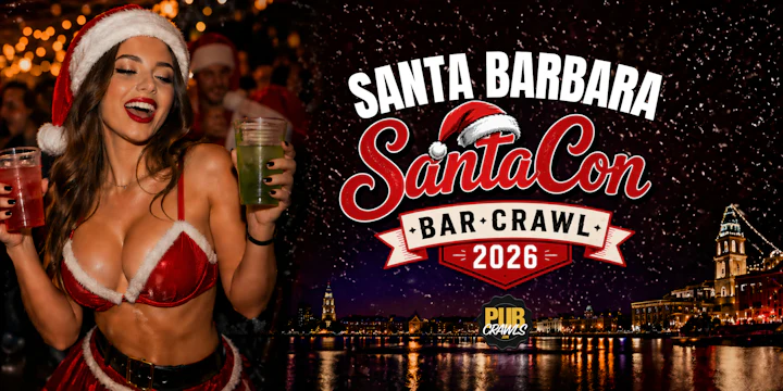 Santa Barbara SantaCon Bar Crawl 2026