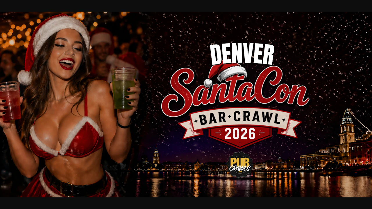 Denver SantaCon Bar Crawl 2026