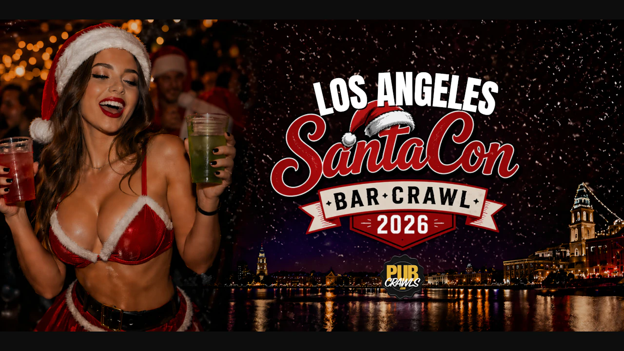 Los Angeles SantaCon Bar Crawl 2026