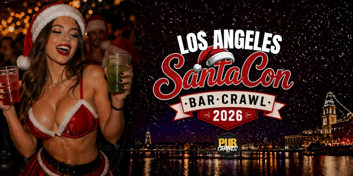 Los Angeles SantaCon Bar Crawl 2026