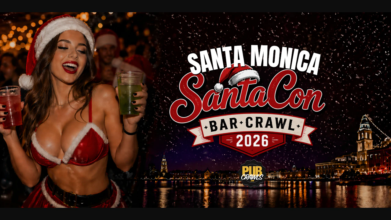 Santa Monica SantaCon Bar Crawl 2026