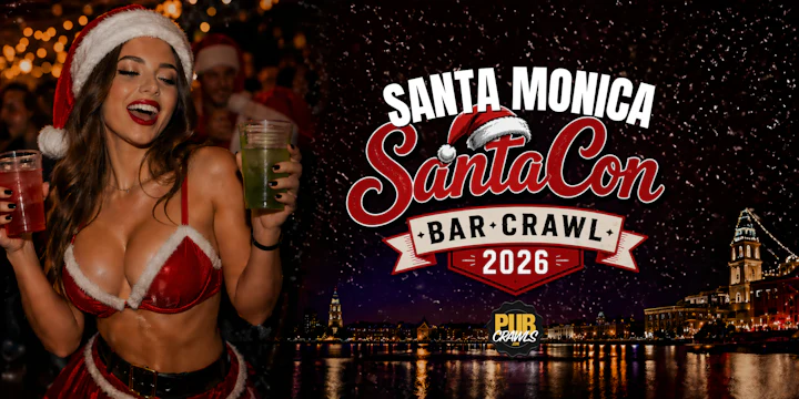 Santa Monica SantaCon Bar Crawl 2026