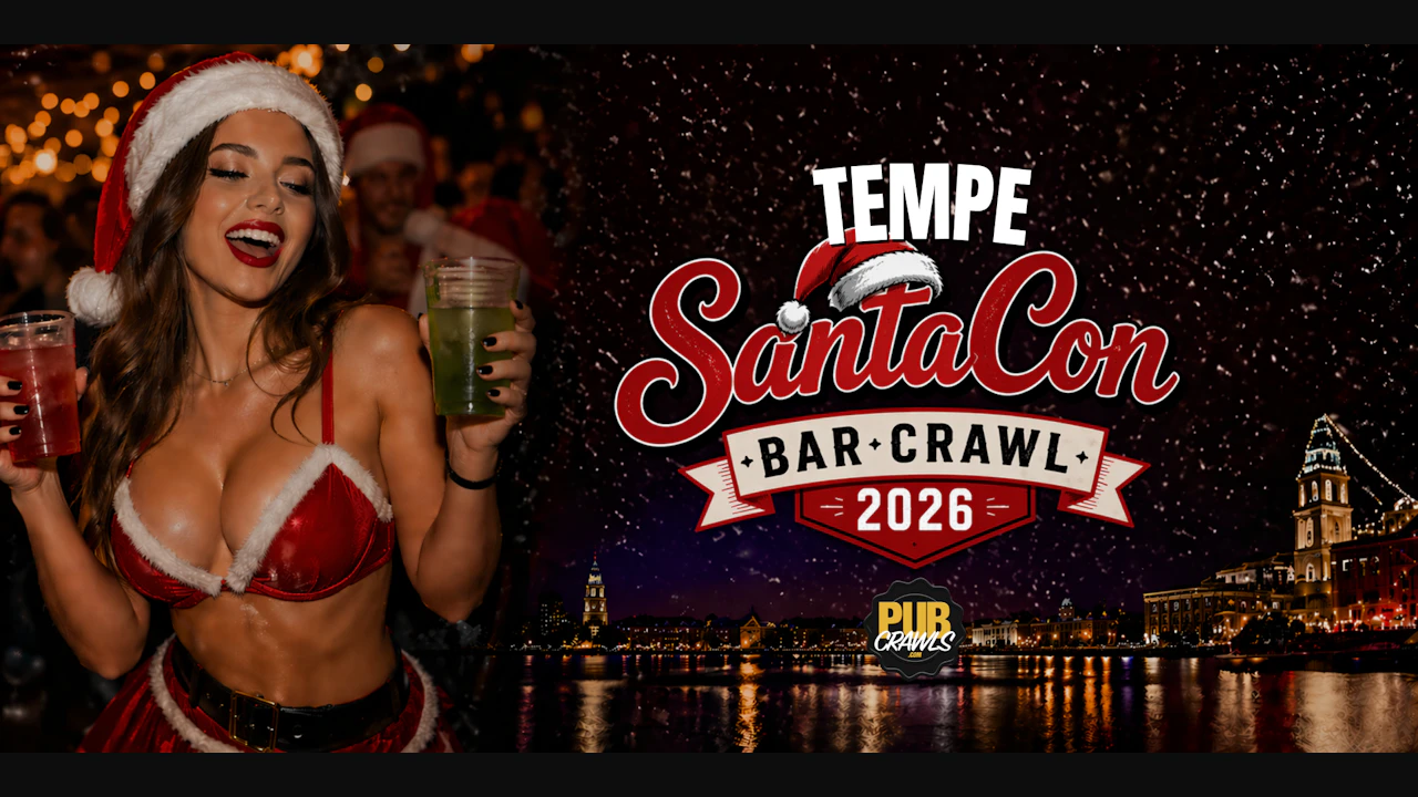 Tempe SantaCon Bar Crawl 2026