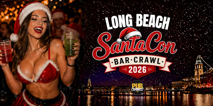 Long Beach SantaCon Bar Crawl 2026