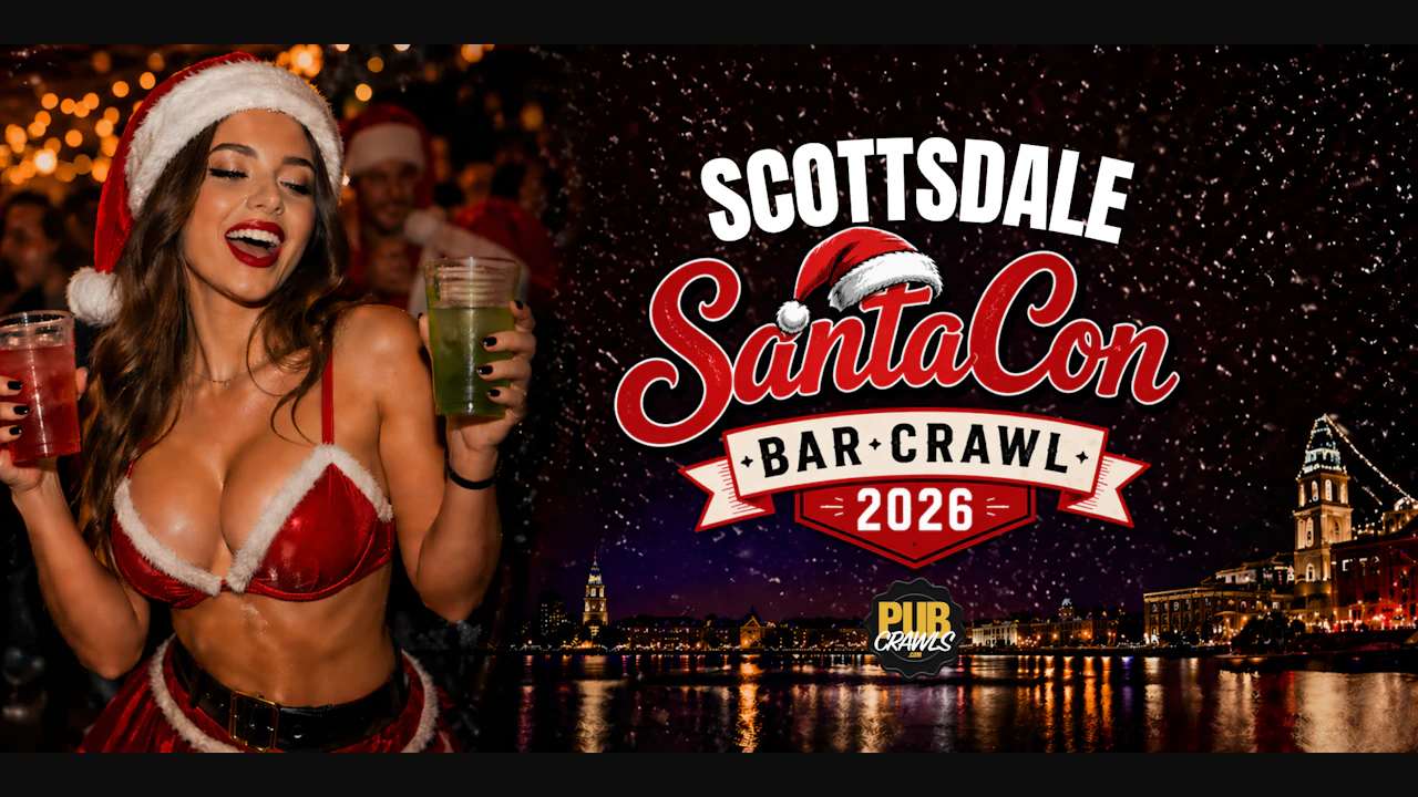Scottsdale SantaCon Bar Crawl 2026