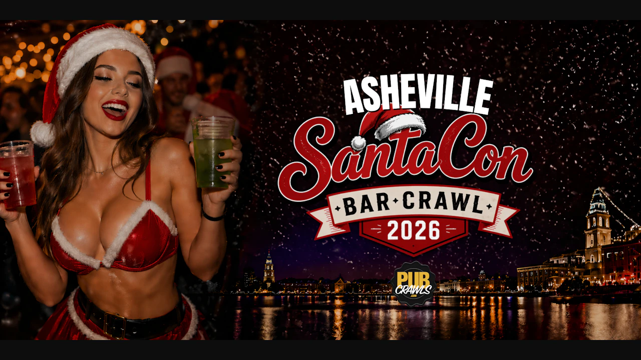 Asheville SantaCon Bar Crawl 2026
