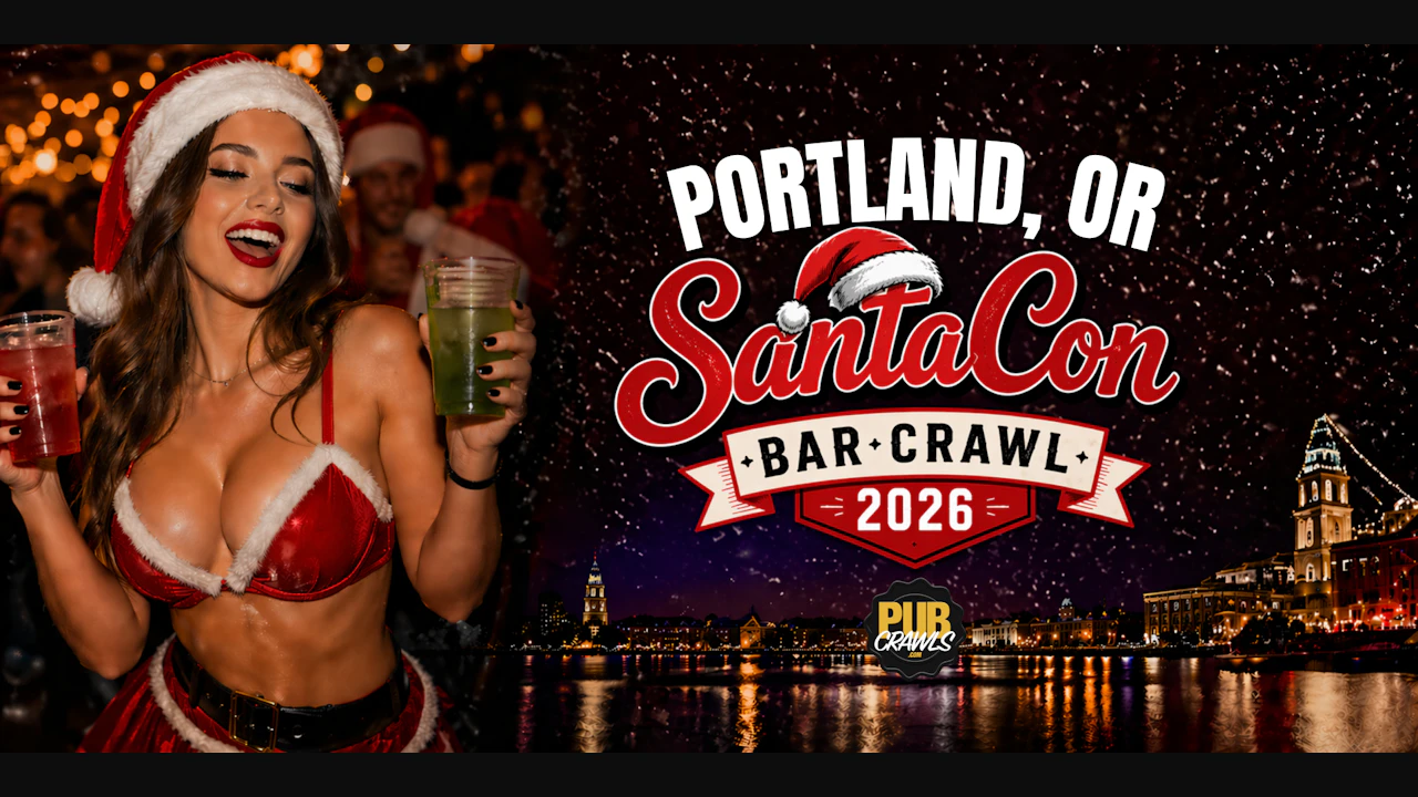 Portland SantaCon Bar Crawl 2026