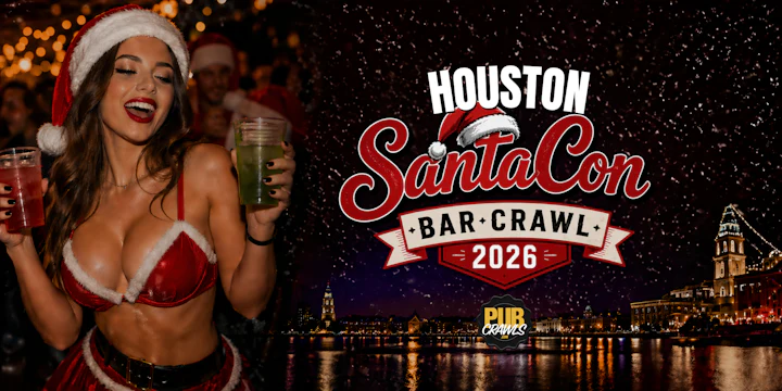 Houston SantaCon Bar Crawl 2026