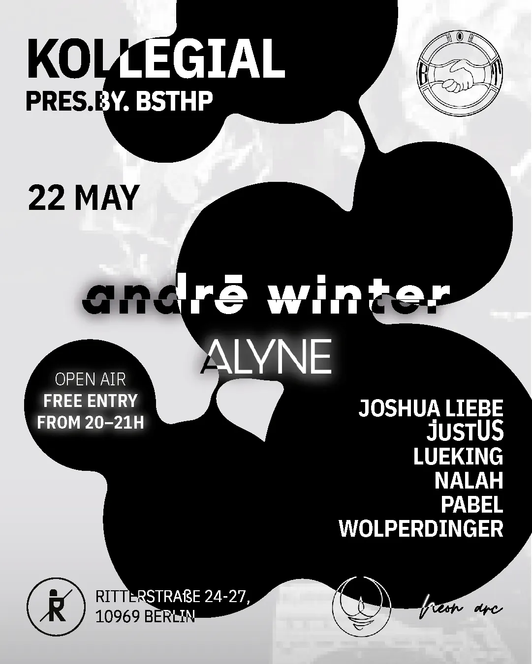 KOLLEGIAL pres. by BSTHP - free entry  until 9pm
